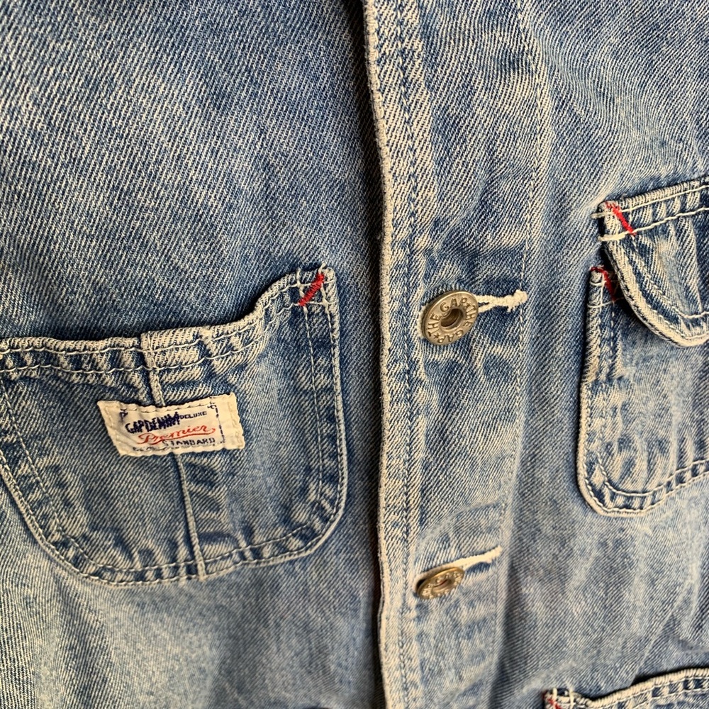 Vintage GAP Kids XXS Jean Jacket Denim 100% Cotton - Picture 4 of 6